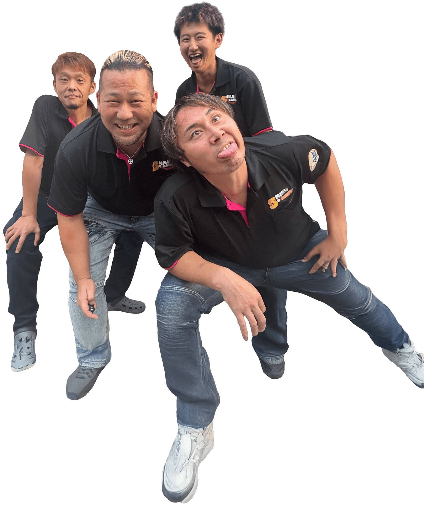 合同会社SMILEY CLEANINGの代表者とスタッフ一同